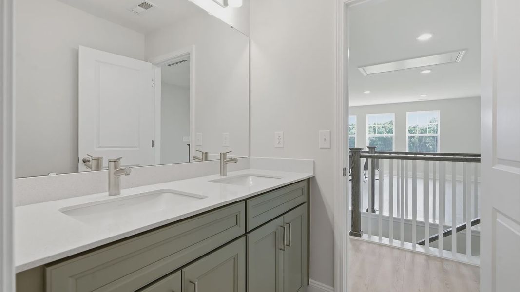 Furnished interior view inside a new home in Jasper Landing, Four Oaks (Image 55). Furnished interior view inside a new home in Jasper Landing, Four Oaks (Image 55).