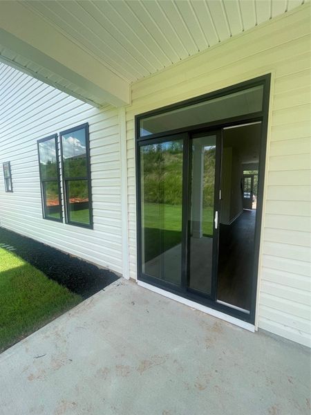 Exterior details and patio area of a home in Springwood Grove, Central (Image 3). Exterior details and patio area of a home in Springwood Grove, Central (Image 3).