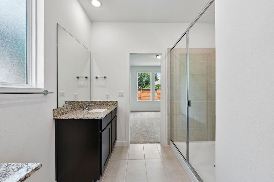 Furnished interior view inside a new home in Parkton Square, Kyle (Image 31).