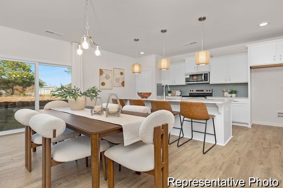 Furnished interior view inside a new home in Murray Heights, Winston-Salem (Image 4).
