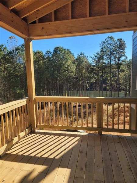 Exterior details and patio area of a home in , Canton (Image 2).
