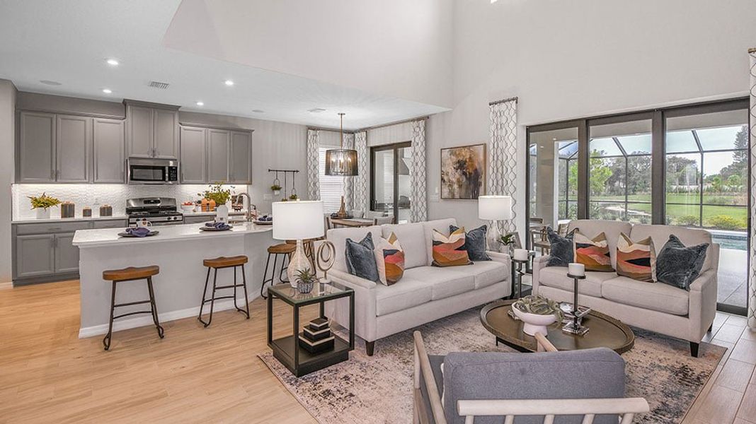 Representative furnished interior of a home built from the Lorenzo by Taylor Morrison in Osprey Cove, St. Marys (Image 9). Representative furnished interior of a home built from the Lorenzo by Taylor Morrison in Osprey Cove, St. Marys (Image 9).
