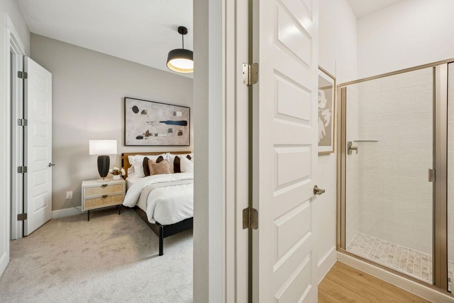 Furnished interior view inside a new home in Ryehill, Sugar Land (Image 5).