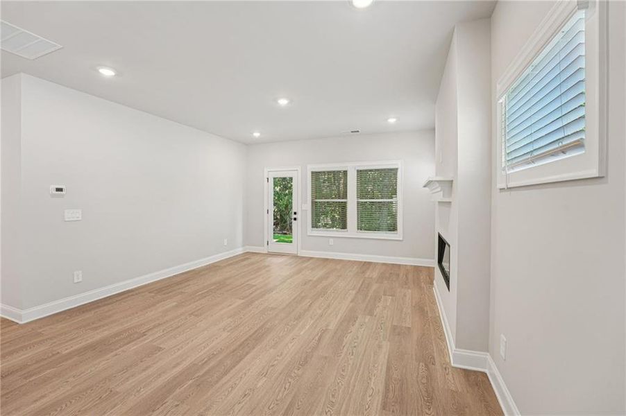 Spacious, unfurnished interior of a new home in Hemingway - Reserve Series, Cumming (Image 22). Spacious, unfurnished interior of a new home in Hemingway - Reserve Series, Cumming (Image 22).