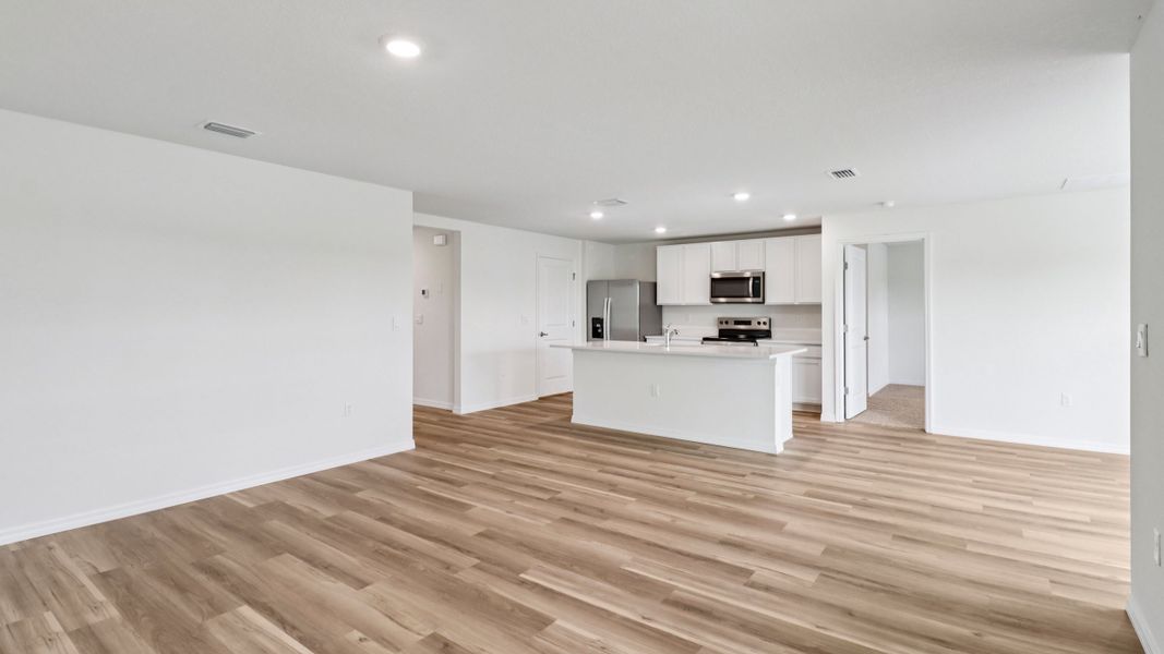 Representative unfurnished interior of a home built from the Aria by D.R. Horton in Triumph South, Wildwood (Image 20). Representative unfurnished interior of a home built from the Aria by D.R. Horton in Triumph South, Wildwood (Image 20).