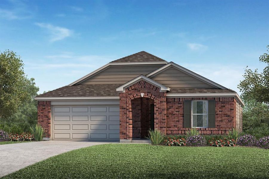 Welcome home to 1034 Valley Crest Lane located in Sunset Grove and zoned to Hitchcock ISD!