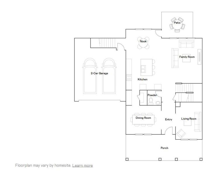 2D floor plan layout of this home in , Summerville, SC (Image 2). 2D floor plan layout of this home in , Summerville, SC (Image 2).