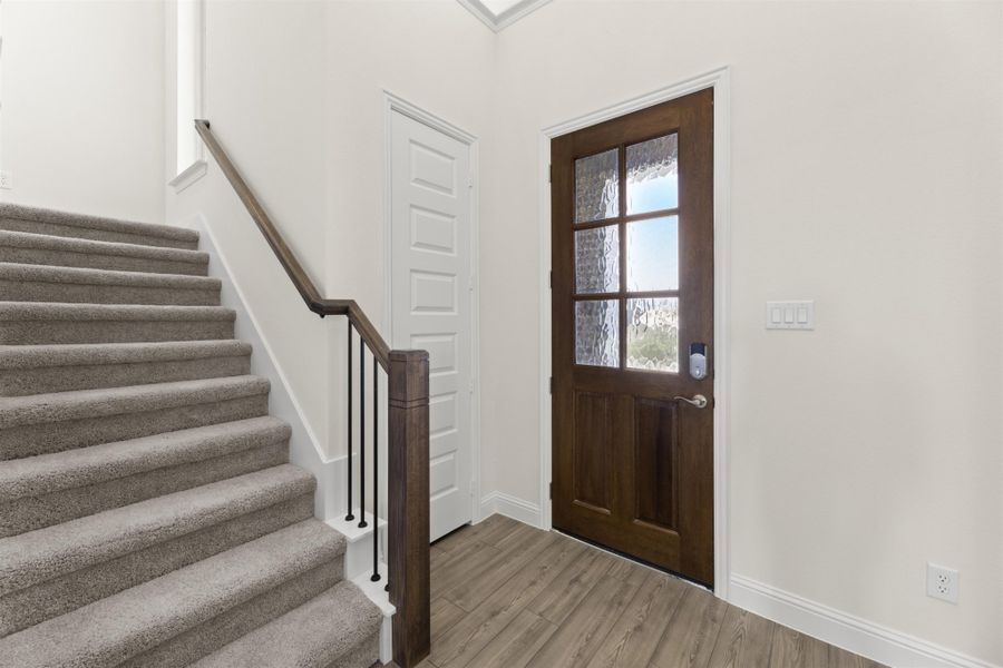 Representative unfurnished interior of a home built from the Magnolia by UnionMain Homes in Edgewater, Fate (Image 14). Representative unfurnished interior of a home built from the Magnolia by UnionMain Homes in Edgewater, Fate (Image 14).