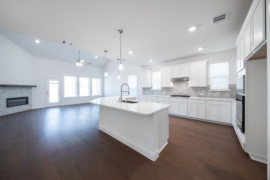 Furnished interior view inside a new home in Enclave at Legacy Hills, Celina (Image 5).