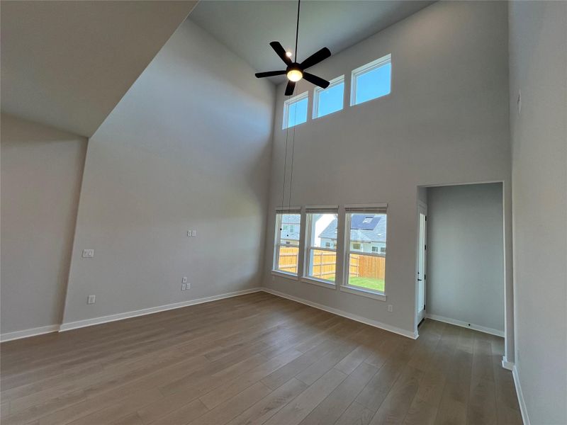 Spacious, unfurnished interior of a new home in Cascades at Onion Creek, Austin (Image 24). Spacious, unfurnished interior of a new home in Cascades at Onion Creek, Austin (Image 24).