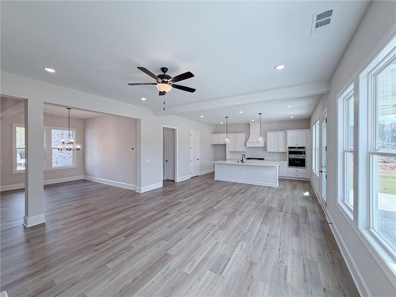 Spacious, unfurnished interior of a new home in Ashbury Commons, Powder Springs (Image 6).