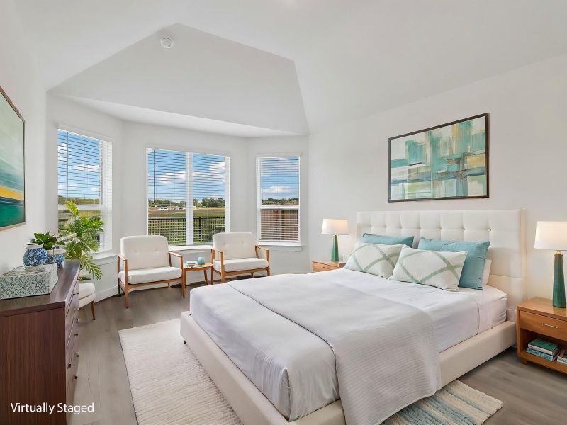 Furnished interior view inside a new home in Kingdom Heights, Rosenberg (Image 7).