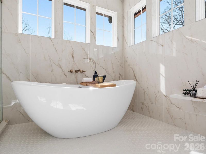 Close-up of interior finishes inside a home in , Charlotte (Image 19).