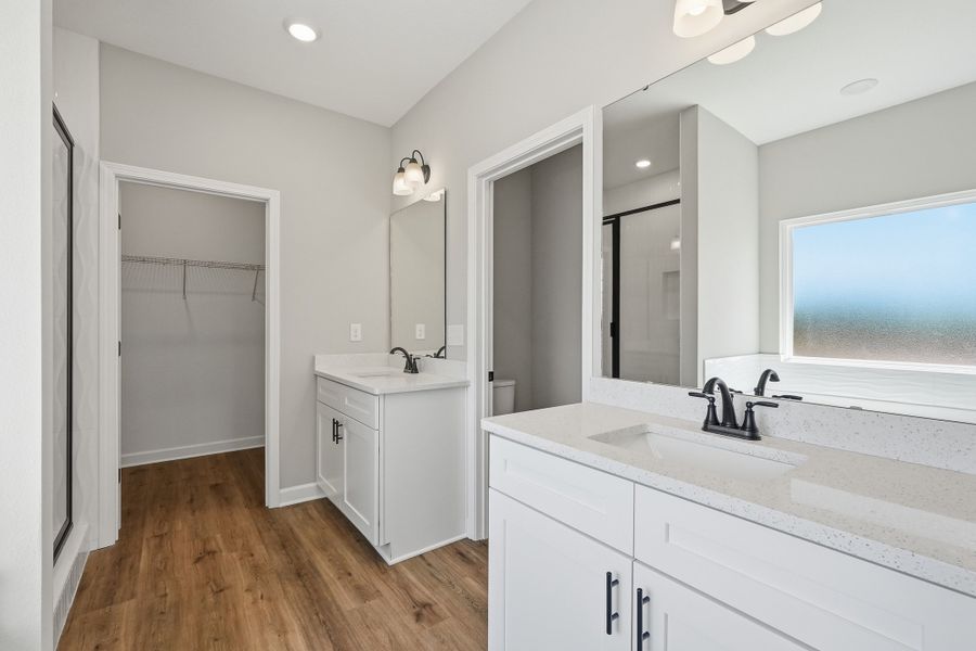 Furnished interior view inside a new home in Southern Charm, Crestview (Image 13).