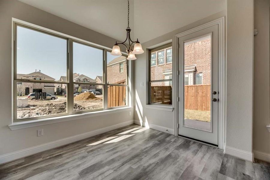 Furnished interior view inside a new home in Lake Forest, McKinney (Image 3).