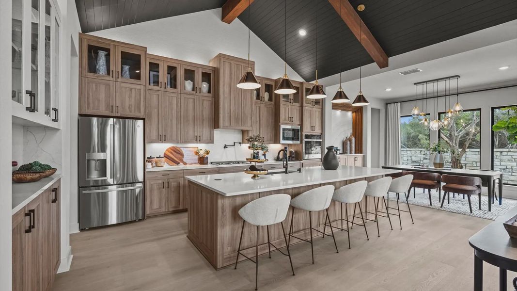 Representative furnished interior of a home built from the Drios by Chesmar Homes in 6 Creeks, Kyle (Image 11). Representative furnished interior of a home built from the Drios by Chesmar Homes in 6 Creeks, Kyle (Image 11).