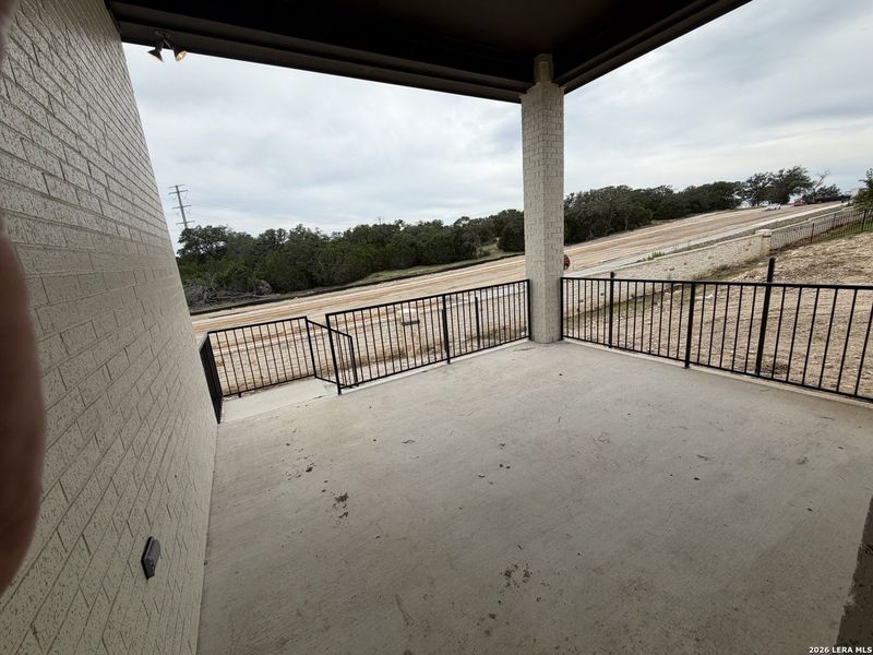 Exterior details and patio area of a home in Esperanza 50's, Boerne (Image 3).