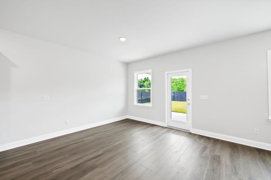 Spacious, unfurnished interior of a new home in Monroe Preserve, Chapin (Image 44).