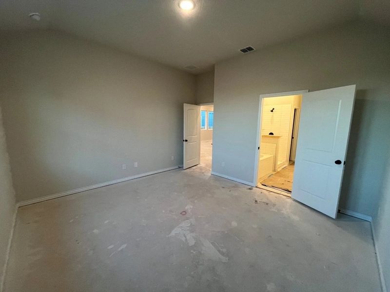 In-progress construction of a new home in Lariat, Liberty Hill, TX (Image 21).