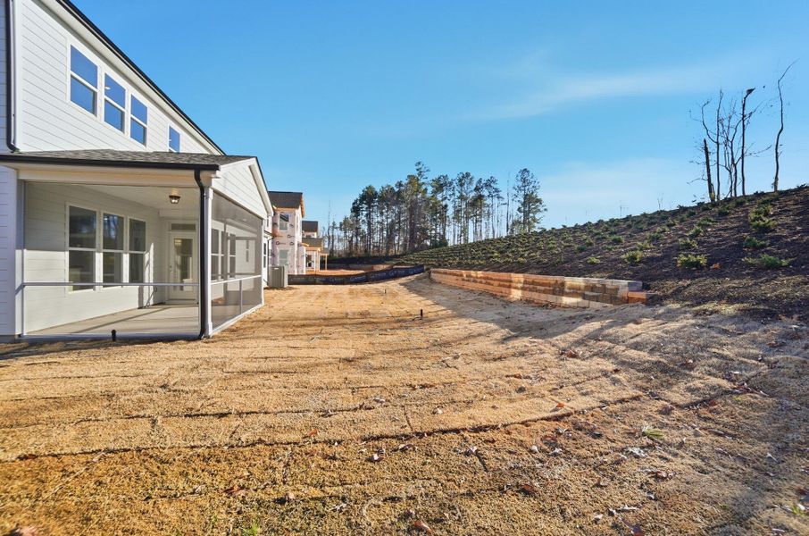 Exterior details and patio area of a home in Rone Creek, Waxhaw (Image 33).