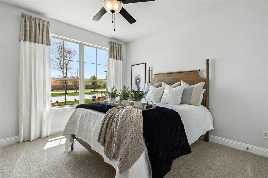 Furnished interior view inside a new home in Stone Eagle, Azle (Image 18). Furnished interior view inside a new home in Stone Eagle, Azle (Image 18).