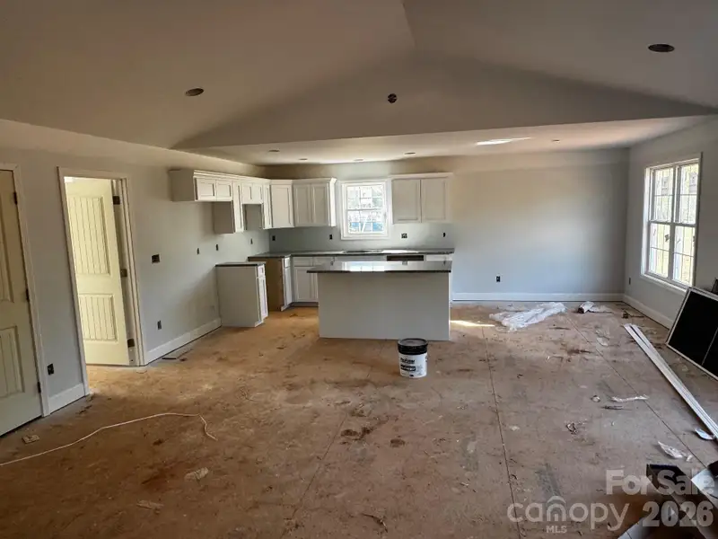 Large open floor plan