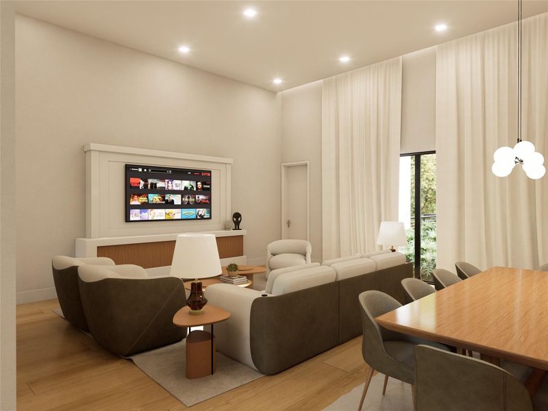 Furnished interior view inside a new home in , Wilton Manors (Image 9). Furnished interior view inside a new home in , Wilton Manors (Image 9).