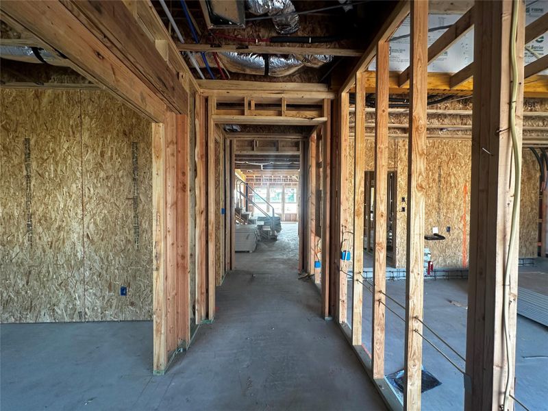 In-progress construction of a new home in Berry Creek Highlands, Georgetown, TX (Image 4).