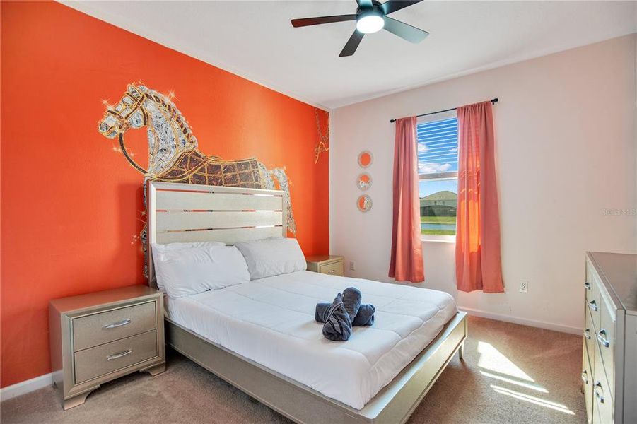 Furnished interior view inside a new home in , Kissimmee (Image 12).