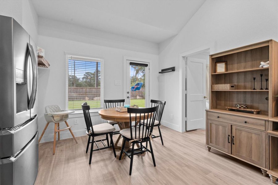 Furnished interior view inside a new home in Sorella, Tomball (Image 19).