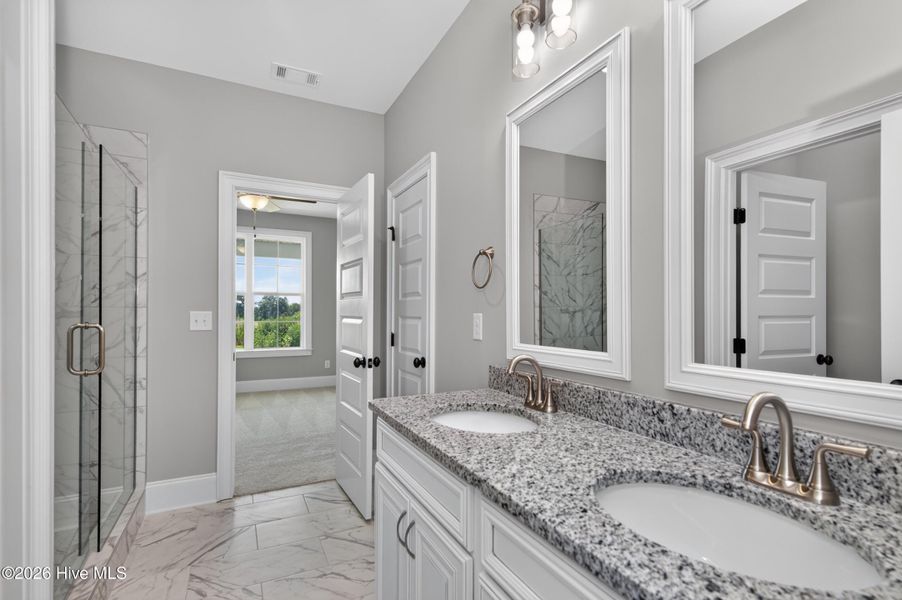 Furnished interior view inside a new home in Highland Lakes, Evans (Image 36).
