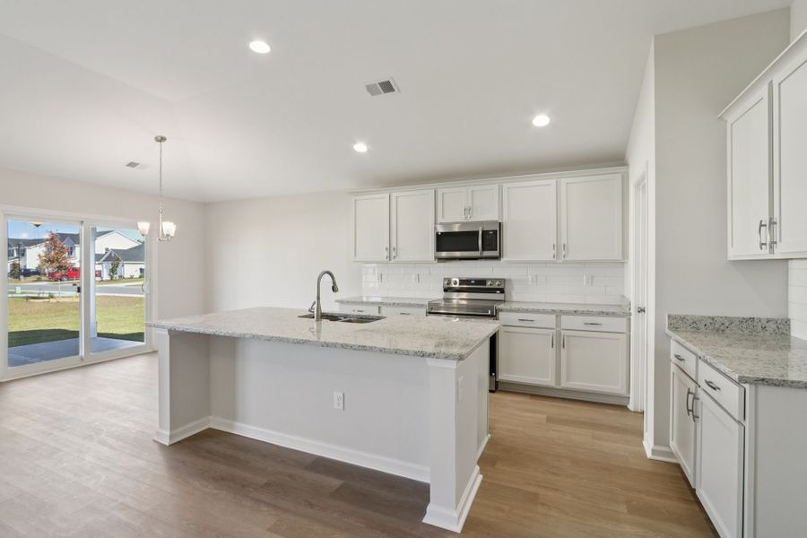 Furnished interior view inside a new home in Heritage at New Riverside, Bluffton (Image 4).