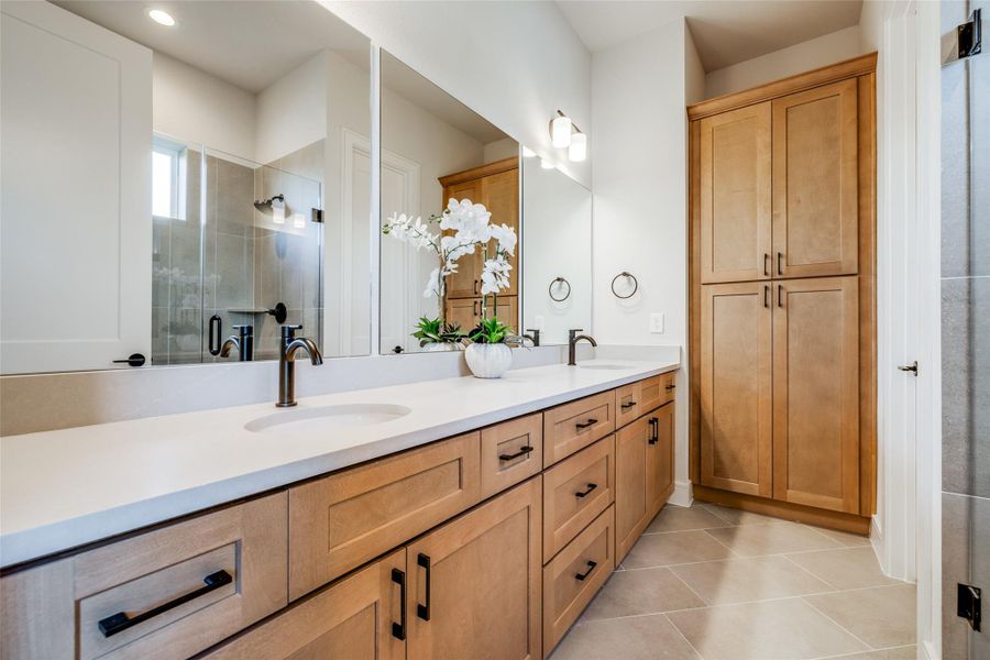 Furnished interior view inside a new home in Highland Gardens, Houston (Image 15).