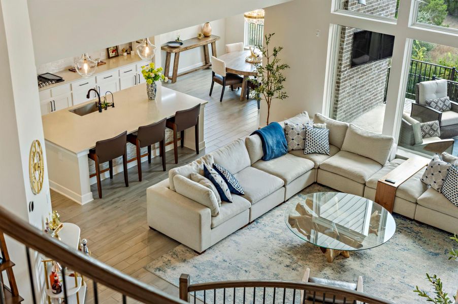 from upstairs from upstairs