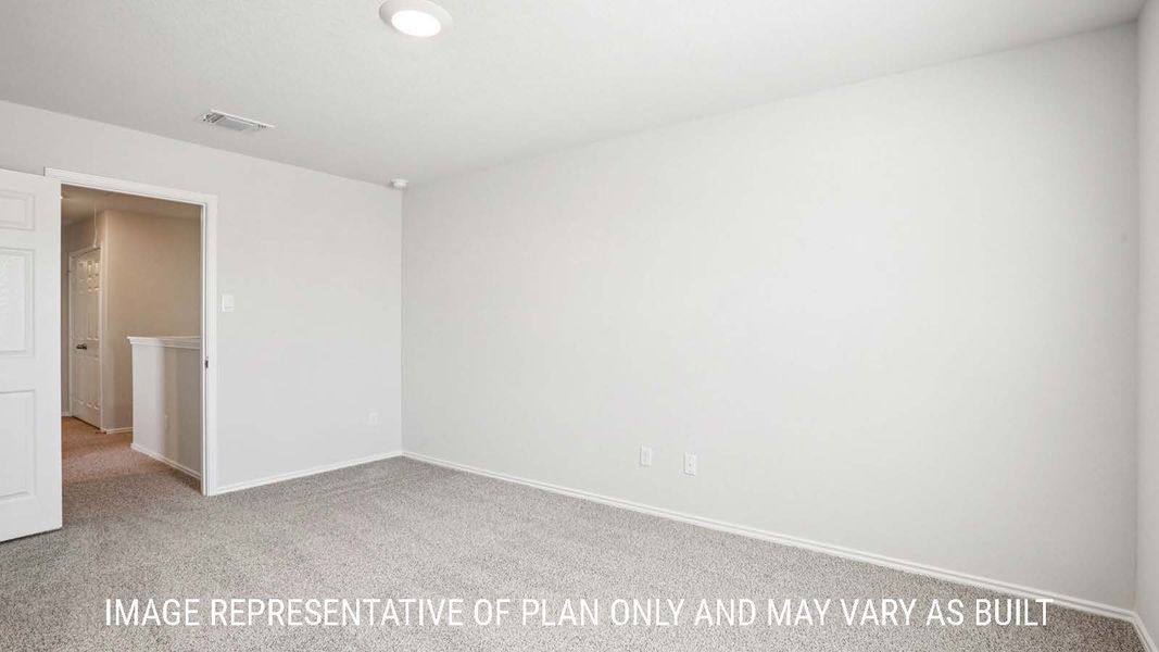 Spacious, unfurnished interior of a new home in Pecan Creek, Temple (Image 19). Spacious, unfurnished interior of a new home in Pecan Creek, Temple (Image 19).