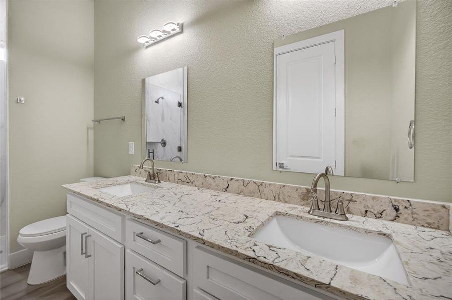 Furnished interior view inside a new home in , Fort Worth (Image 12).