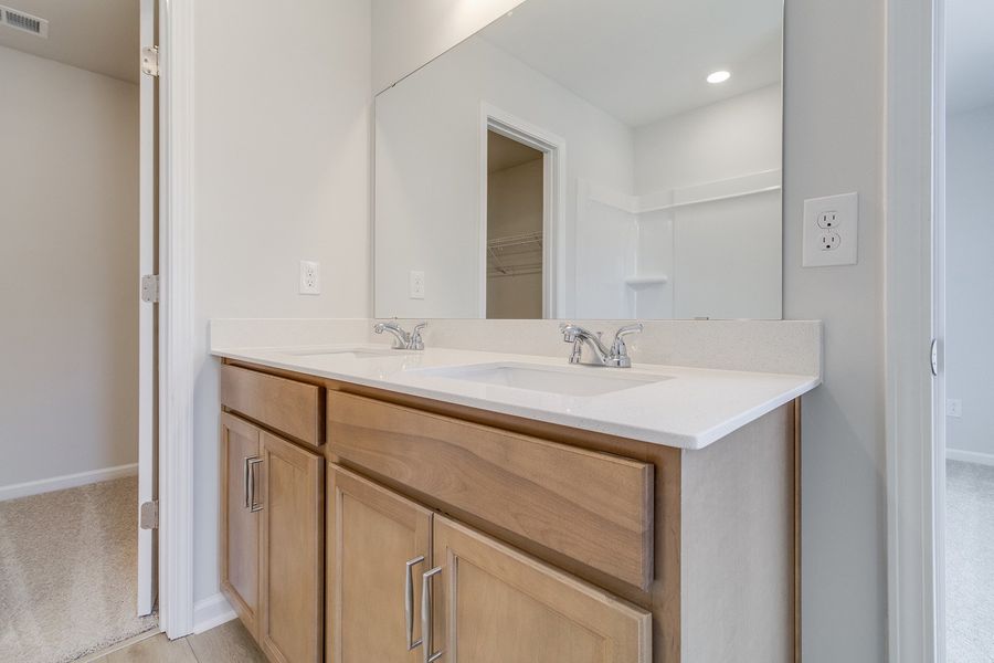 Close-up of interior finishes inside a home in Astoria, Columbia (Image 11).