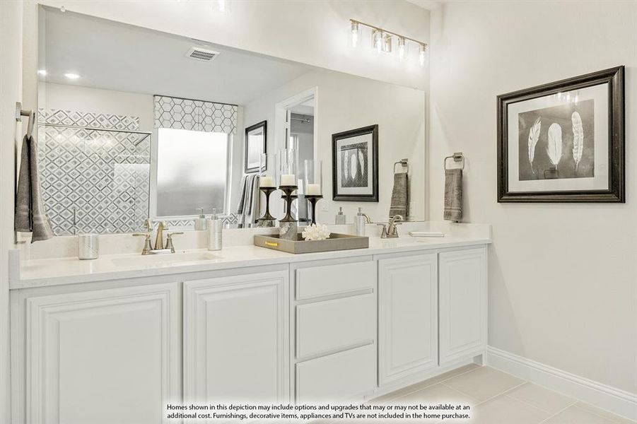 Furnished interior view inside a new home in Hayes Crossing, Midlothian (Image 32). Furnished interior view inside a new home in Hayes Crossing, Midlothian (Image 32).