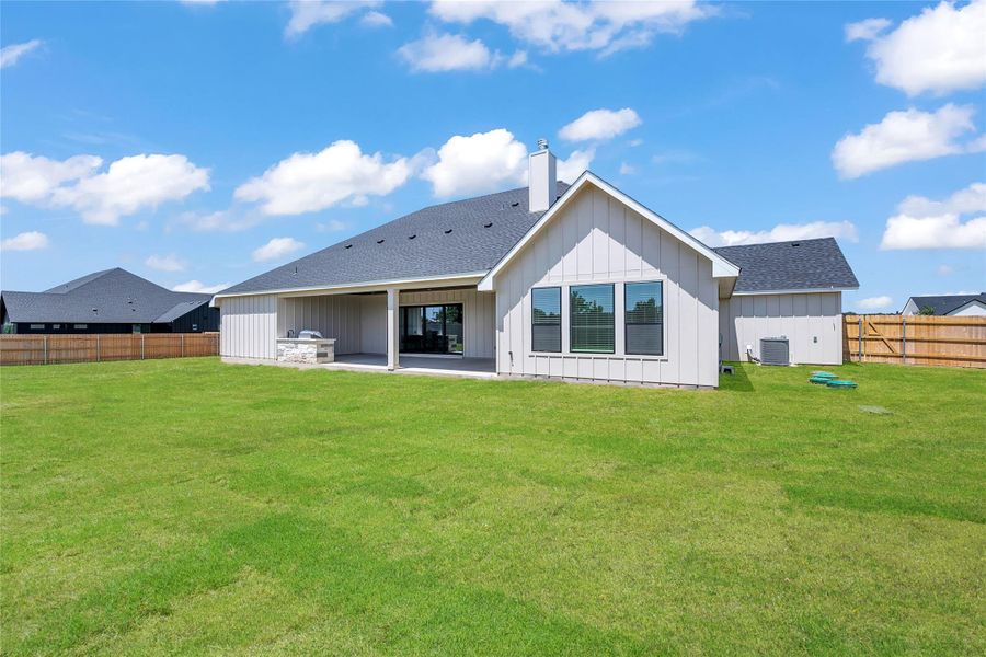 Exterior details and patio area of a home in King Oaks, Salado (Image 19). Exterior details and patio area of a home in King Oaks, Salado (Image 19).