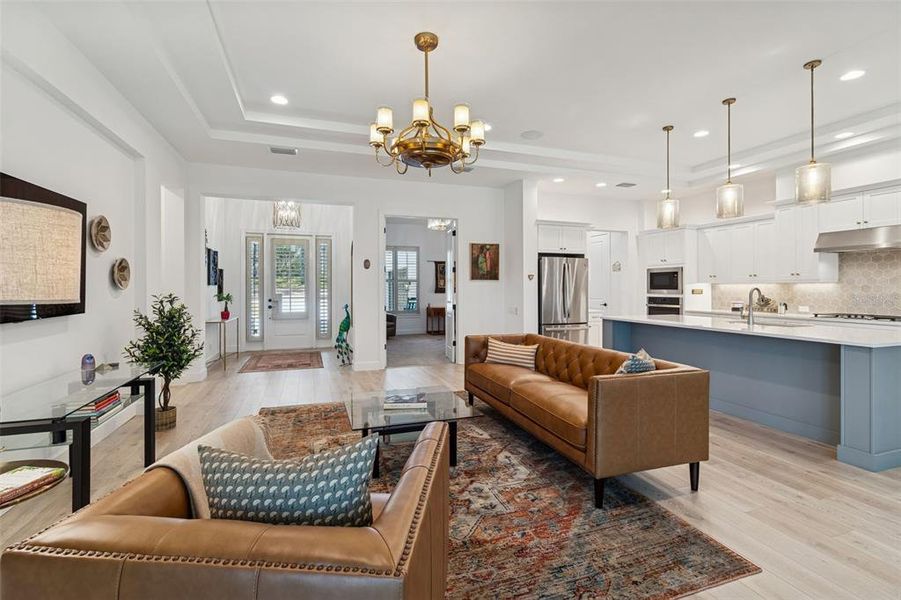 Furnished interior view inside a new home in , Brooksville (Image 15).
