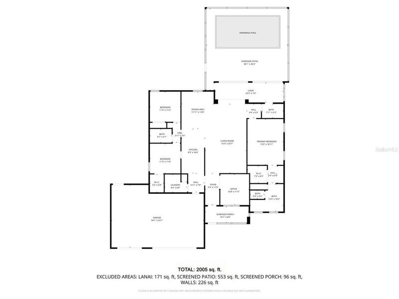 2D floor plan layout of this home in , Lehigh Acres, FL (Image 5).