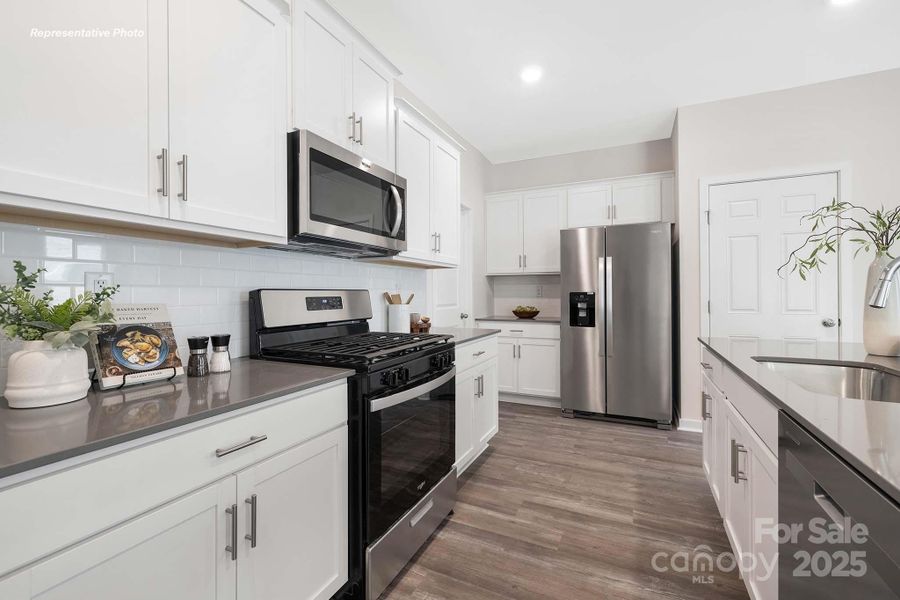 Furnished interior view inside a new home in Secrest Commons, Monroe (Image 8). Furnished interior view inside a new home in Secrest Commons, Monroe (Image 8).