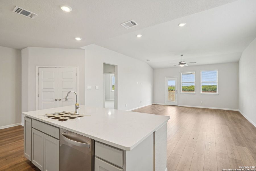 Furnished interior view inside a new home in Sagebrooke - Premier Series, San Antonio (Image 12). Furnished interior view inside a new home in Sagebrooke - Premier Series, San Antonio (Image 12).