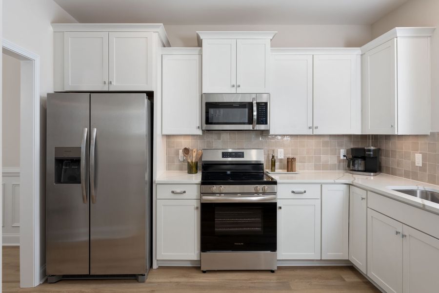 Furnished interior view inside a new home in Sawyer’s Run, Hampstead (Image 9).