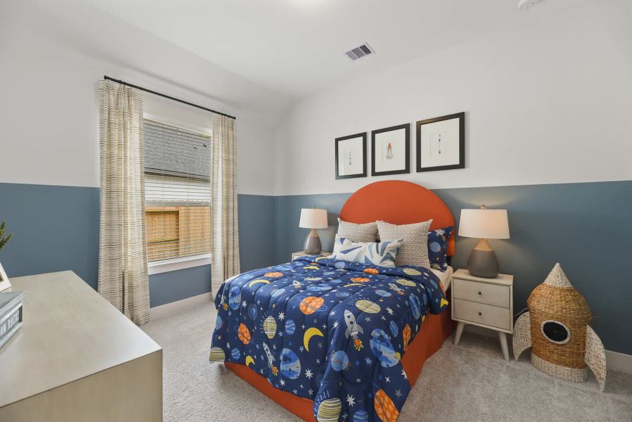 Furnished interior view inside a new home in Evergreen, Fulshear (Image 7).