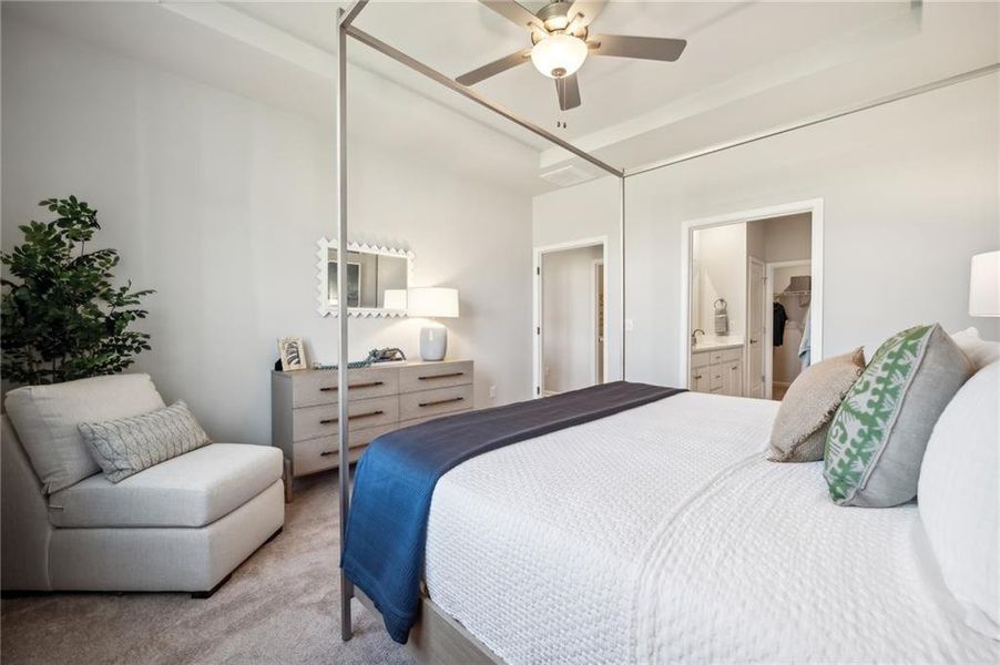 Furnished interior view inside a new home in Kingsley, Acworth (Image 31).