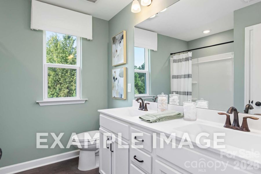 Furnished interior view inside a new home in Windgate, Mooresville (Image 17).