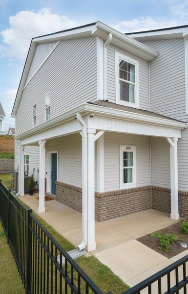 Representative exterior photo of a completed home built from the The Kensington E by Cothran Homes in Holly Ridge, Greenville, SC (Image 2). Representative exterior photo of a completed home built from the The Kensington E by Cothran Homes in Holly Ridge, Greenville, SC (Image 2).