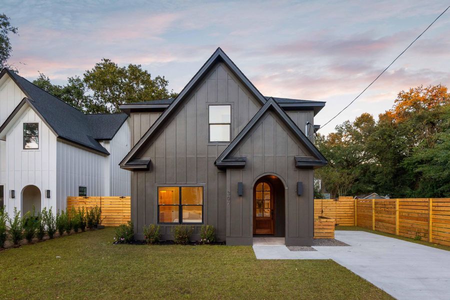 Front exterior of a new home in , Charleston, SC, highlighting curb appeal (Image 28).