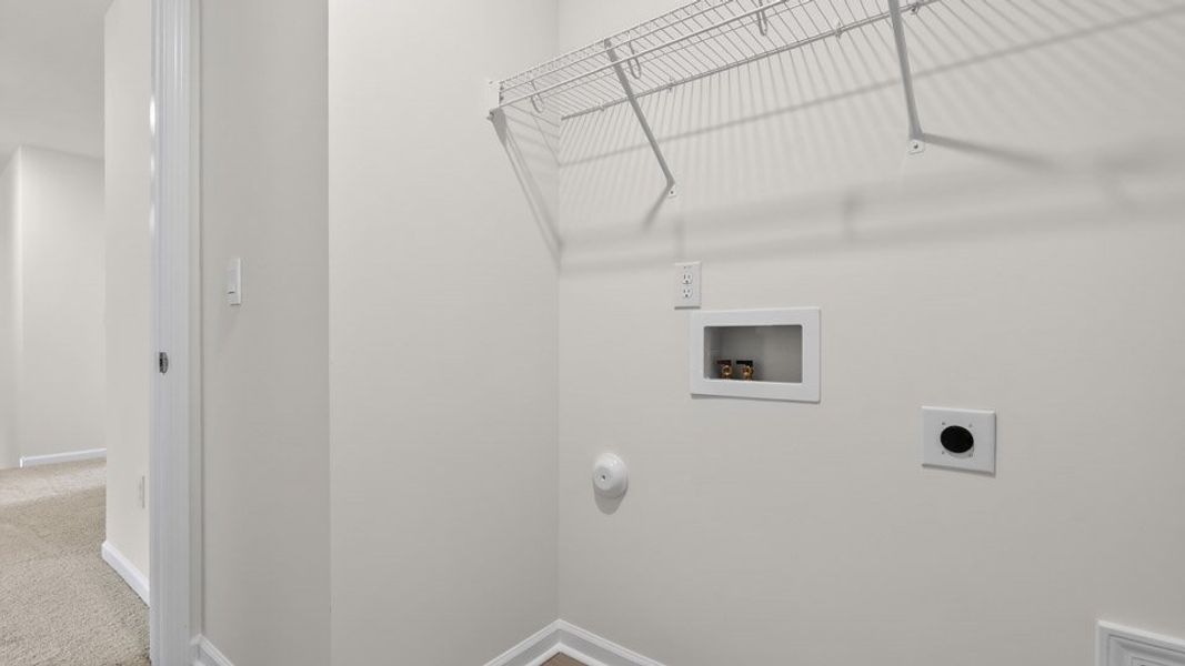 Spacious, unfurnished interior of a new home in The Landing at Winston Pointe, Clayton (Image 29).